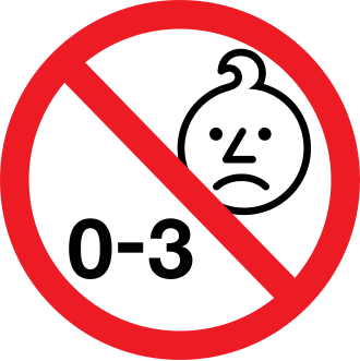 Not Suitable for Children Under 3 — community reference drawing