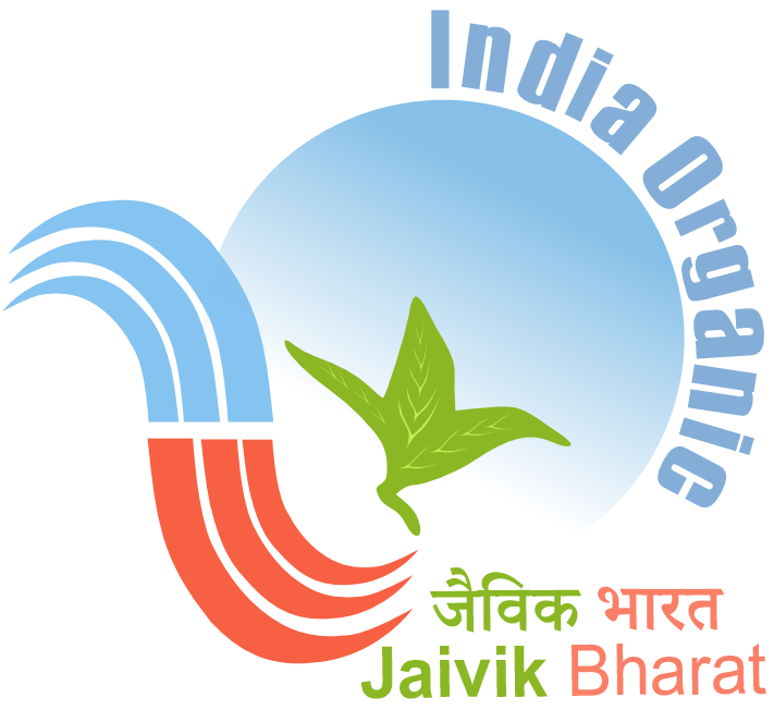 India Organic — combined identity example