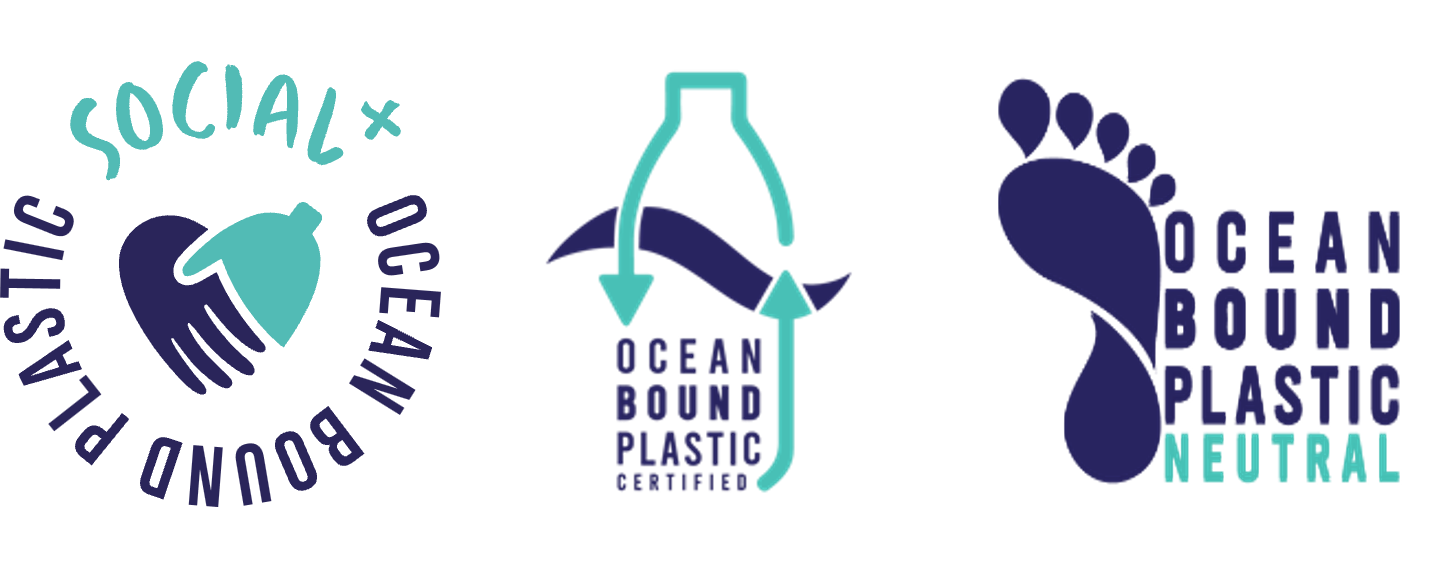 Ocean Bound Plastic Certification — example layouts